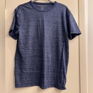American Eagle Tee Tshirt Size Small Navy Heather‎ Thick Soft